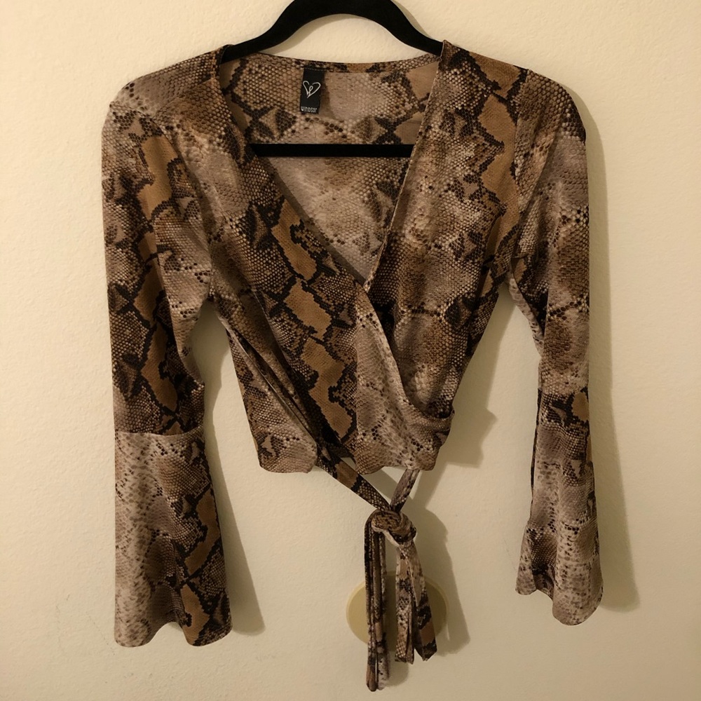 Snake printed Blouse